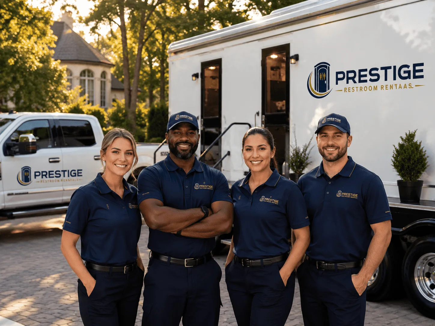 Trusted Luxury Portable Restrooms company in Roxana, KY